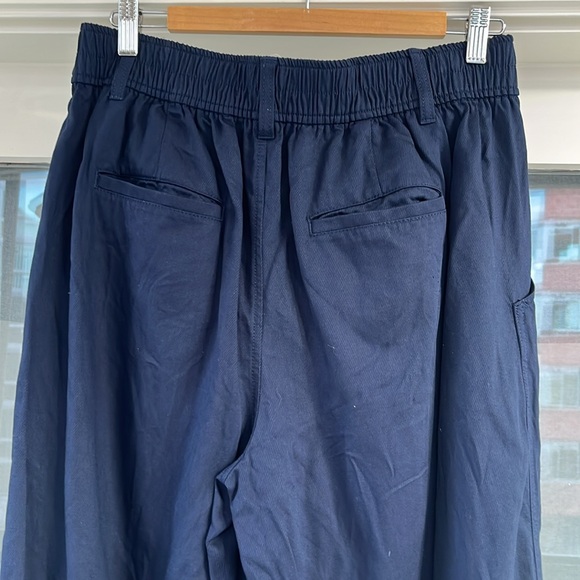 Madewell The Petite Neale Straight-Leg Pant in Drapeweave - Picture 9 of 12